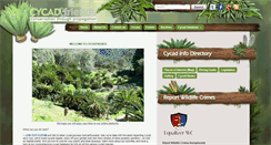 Desktop Screenshot of cycadfriends.co.za